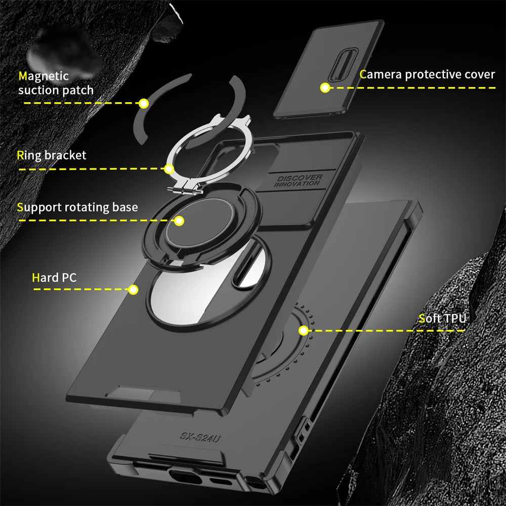 Samsung Hülle Slide-Kamera – Magnetisch, Standfunktion & Schutz