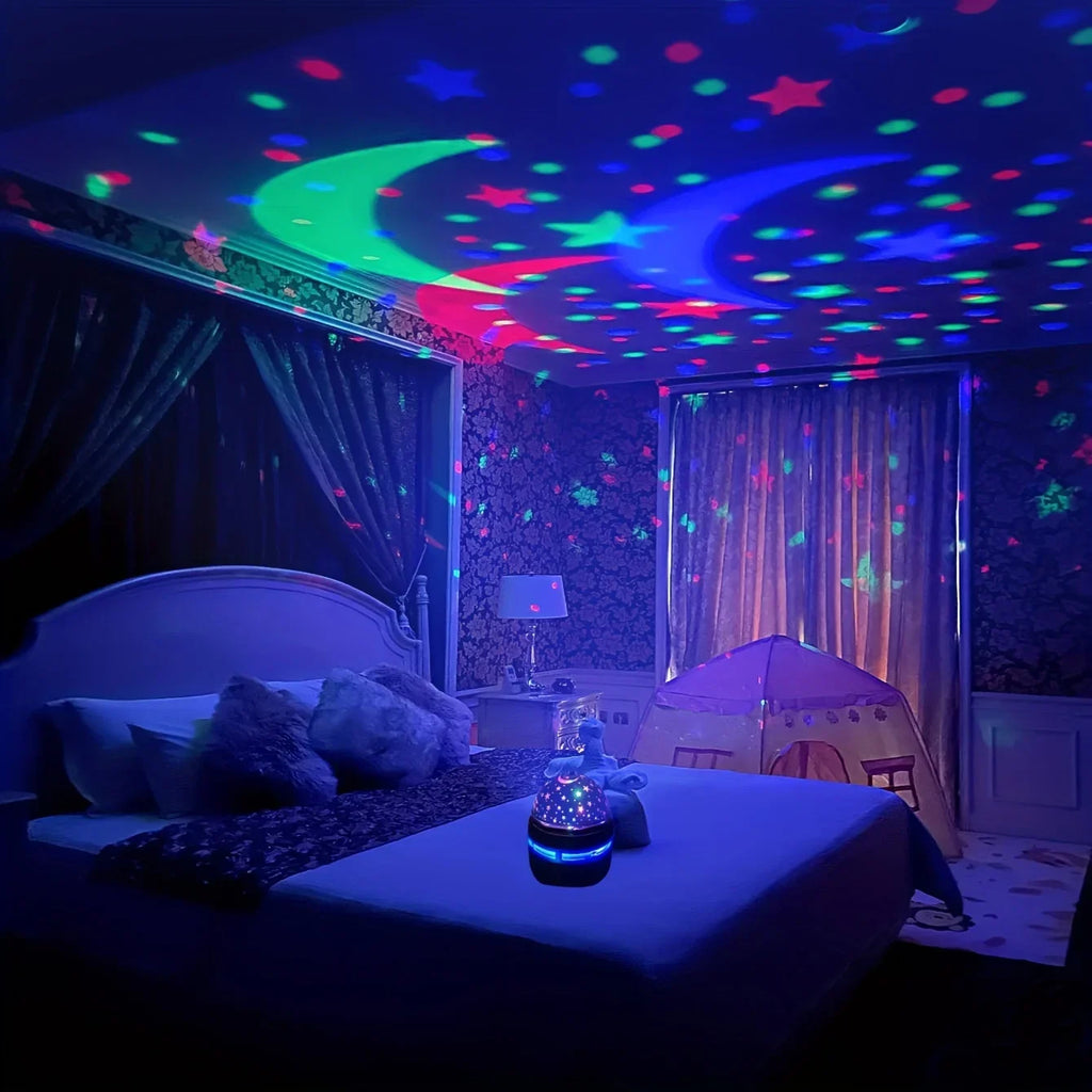 LED Sternenhimmel Projektor – Magic Ball, USB & RGB