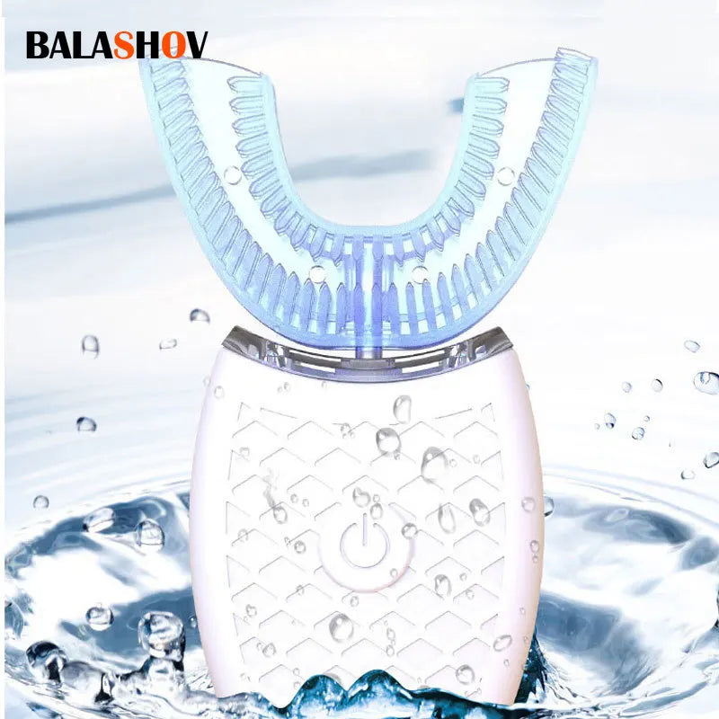 Elektrische Zahnbürste 360° U-Form – Ultraschall & USB