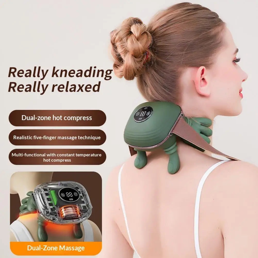 Nacken-Schulter-Massagegerät elektrisch – Knetmassage & Wärme