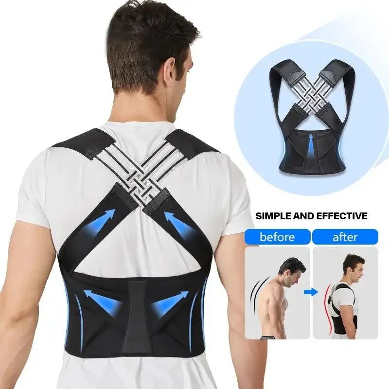 Haltungskorrektur Gürtel – Rückenstütze, Unisex