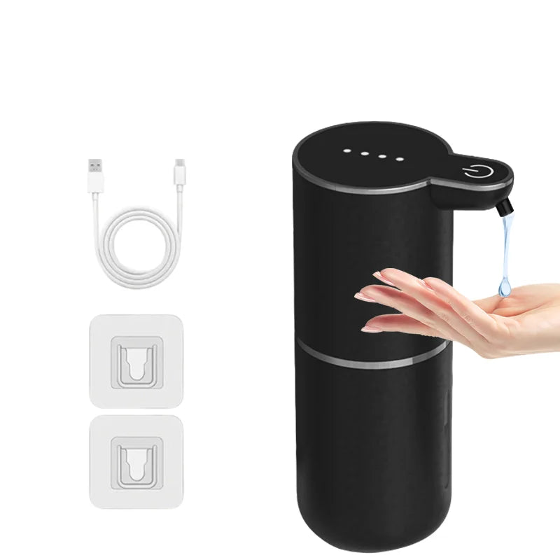 Automatischer Seifenspender – 380ml, wiederaufladbar, 4 Stufen | Sensor-Dispenser