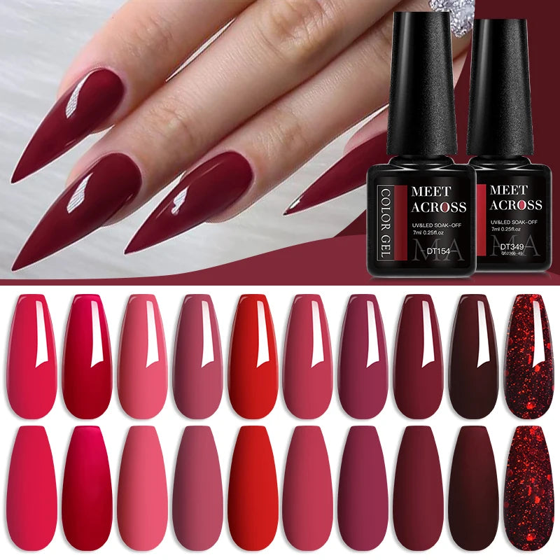 UV Gel Nagellack 7ml – semi-permanent, Nail Art