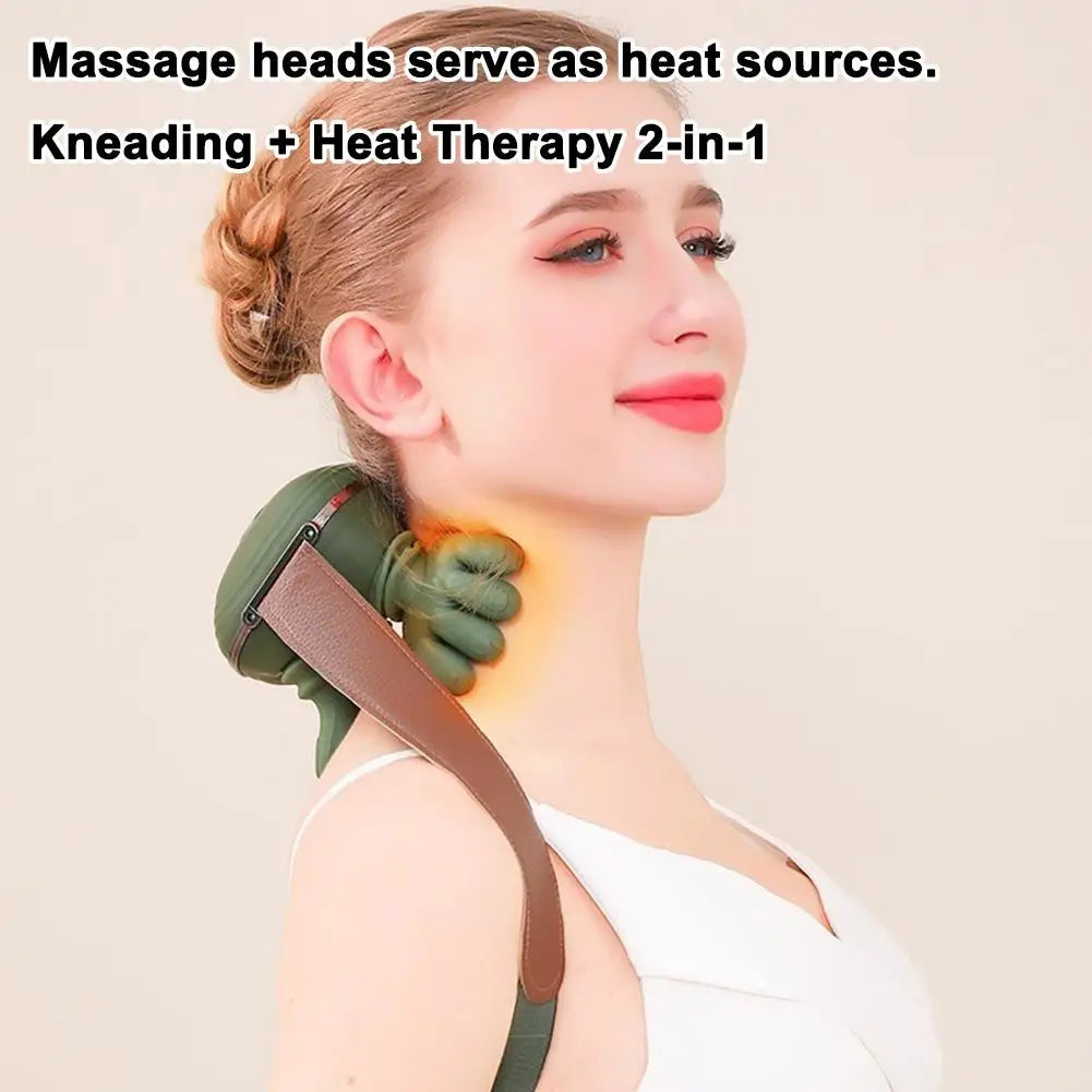 Nacken-Schulter-Massagegerät elektrisch – Knetmassage & Wärme