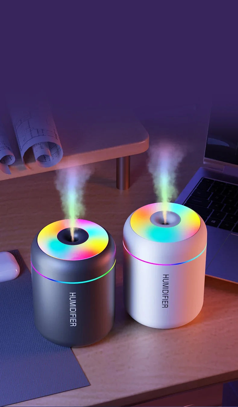 Mini Luftbefeuchter 180ml – USB & Aroma-Diffuser