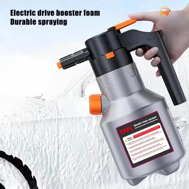 Elektrischer Schaumsprayer – Hochdruck & Schnee-Schaum