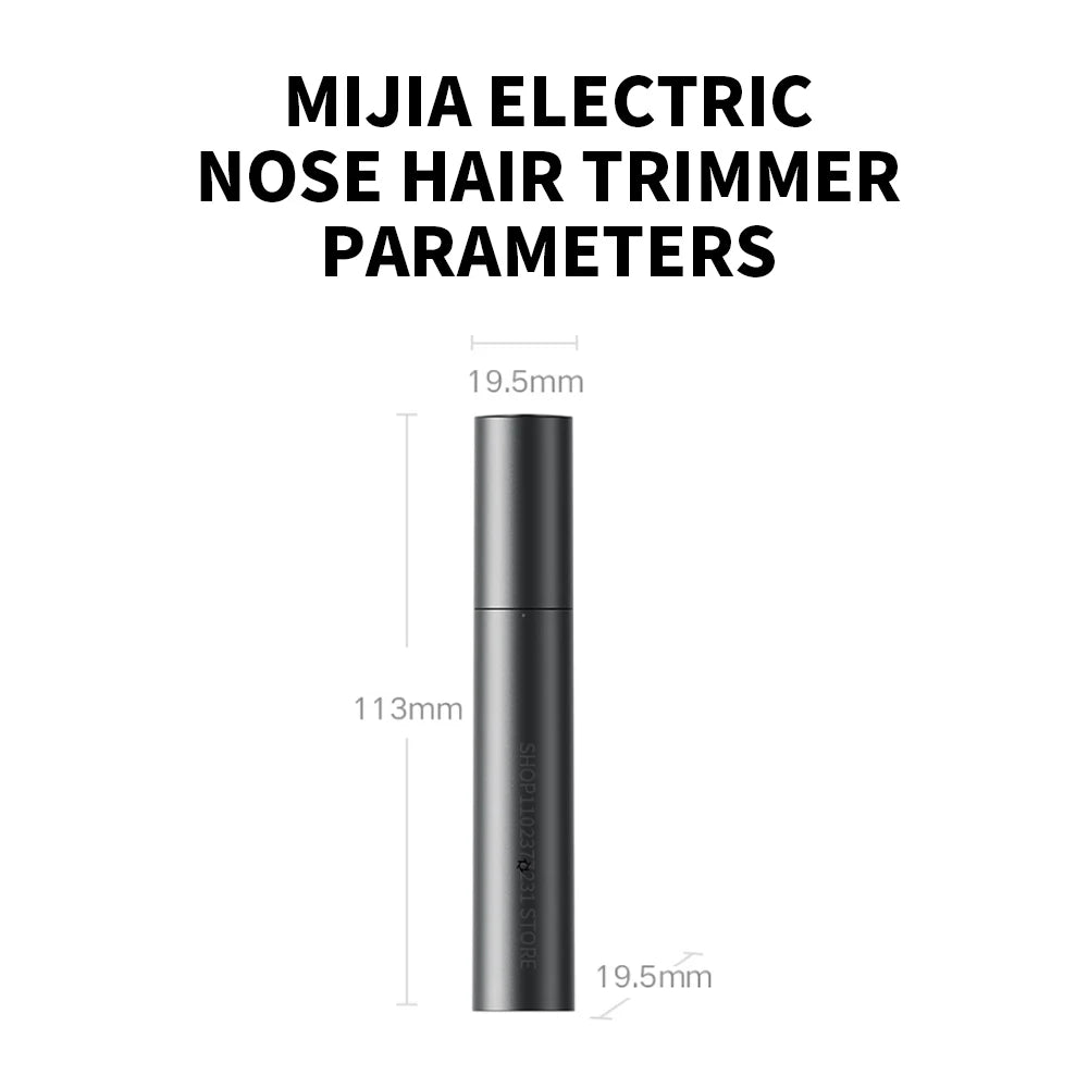 Nasenhaartrimmer elektrisch – USB, kompakt & leise