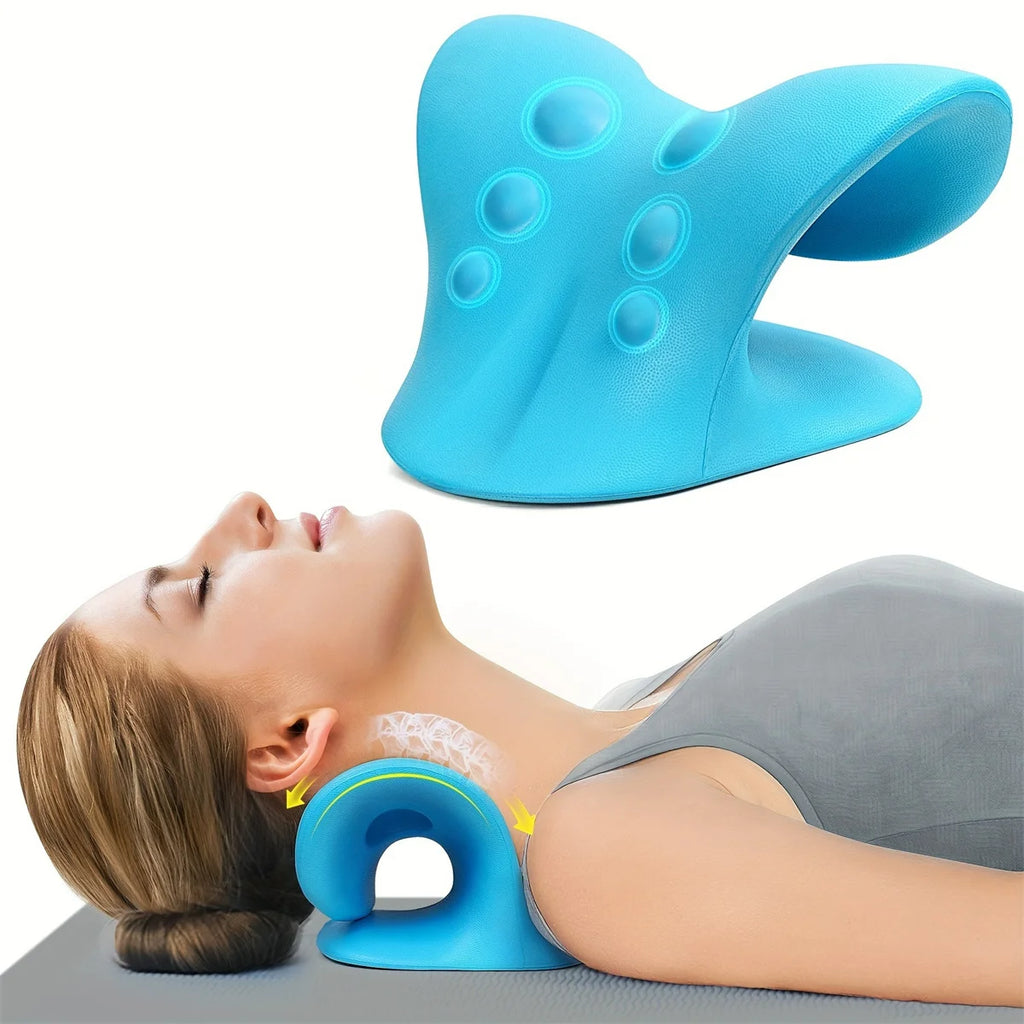 Zervikales Nackenkissen C-Form – Nacken & Schultern entspannen, TMJ-Schmerzlinderung
