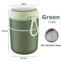 Thermobehälter Edelstahl – Isolierter Suppenbecher & Lunchbox | 530 ml & 710 ml