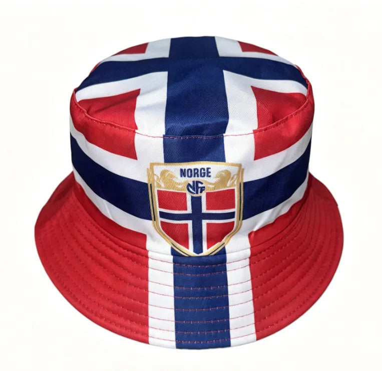 Länderflaggen Bucket Hat – Wendbar, Fußball-Fan & Outdoor