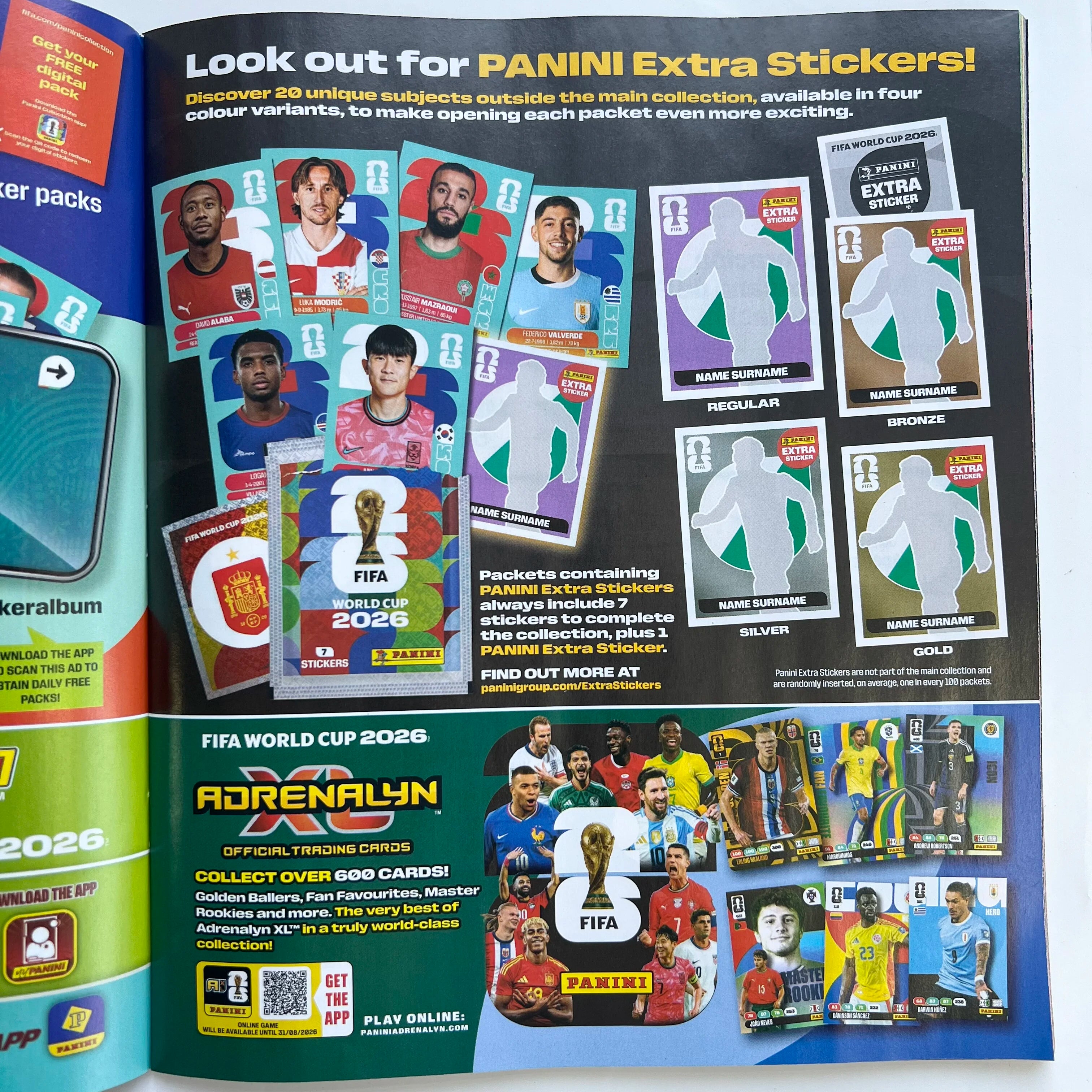 Panini WM 2026 Aufkleber-Set & Album – Limitierte Auflage, Fußball-Sammelkollektion
