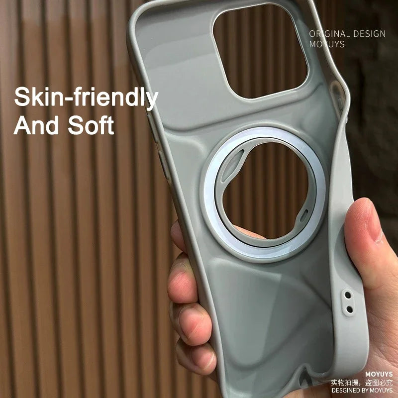 Transparente Magnetische iPhone Hülle – Linsenschutz, MagSafe, iPhone 11–17 Pro Max