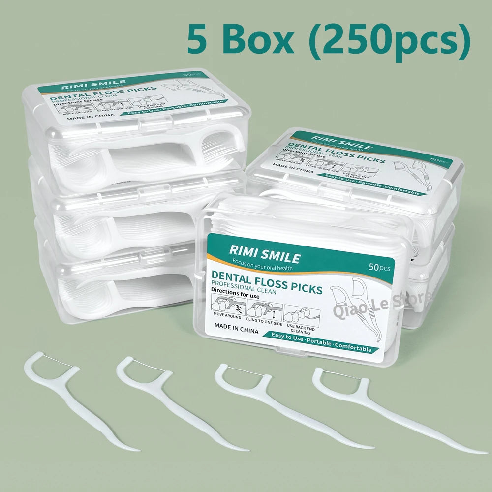 Zahnseide-Sticks Einweg – Tragbar & Hygienisch