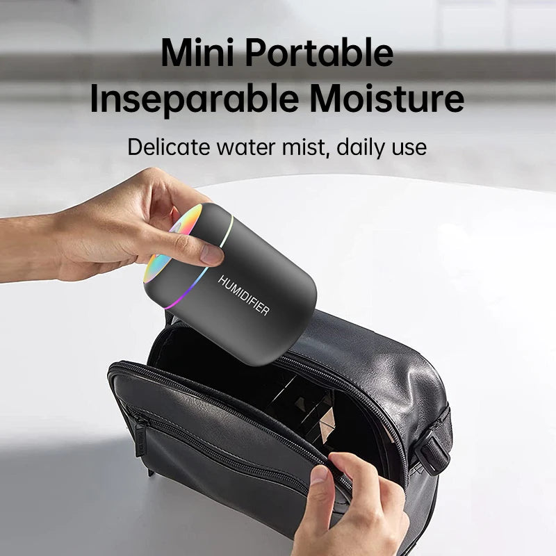 Mini Luftbefeuchter 180ml – USB & Aroma-Diffuser