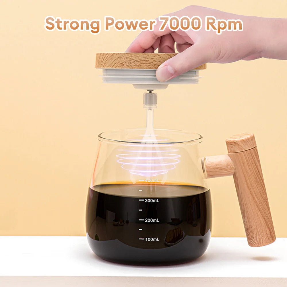 Elektrischer Selbstmischbecher 400ml – Kaffee & Getränke