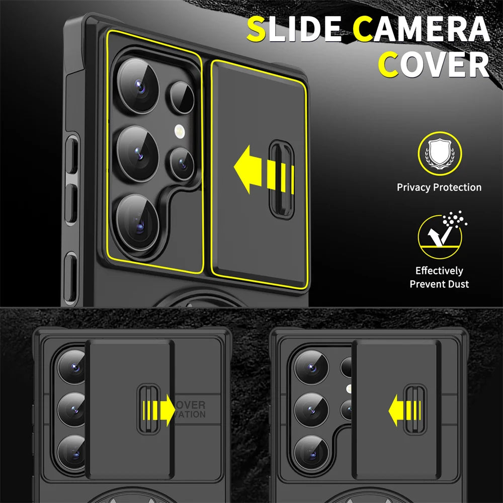 Samsung Hülle Slide-Kamera – Magnetisch, Standfunktion & Schutz