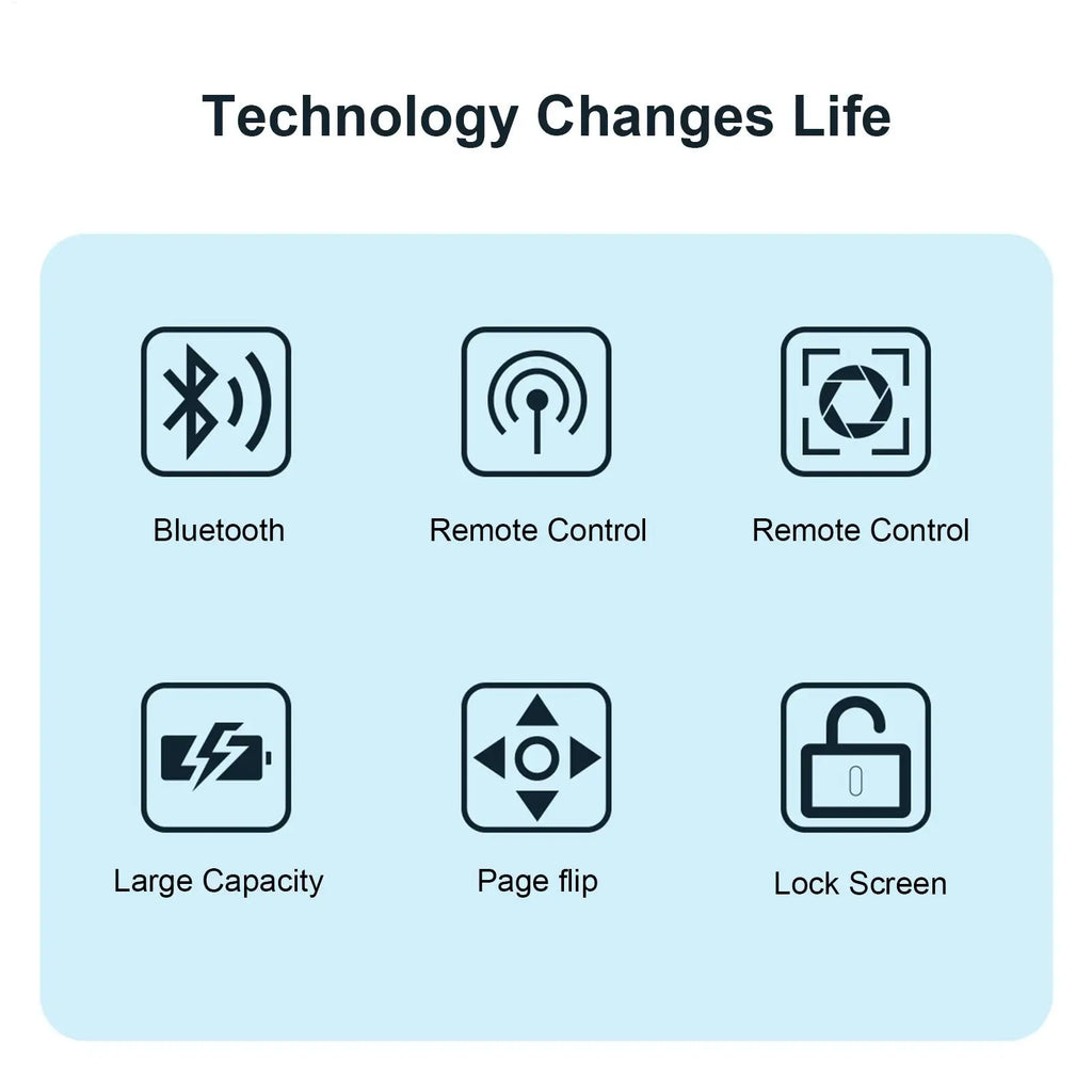 Bluetooth Scrollring – TikTok, Reels & Selfie kabellos steuern