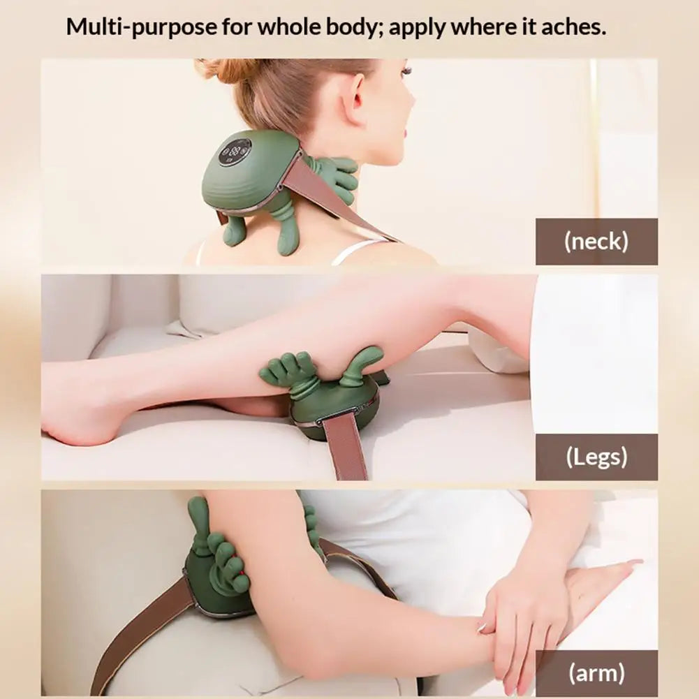 Nacken-Schulter-Massagegerät elektrisch – Knetmassage & Wärme