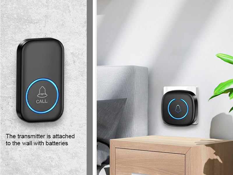 Kabelloser Türklingel 300m – 60 Melodien, Smart Home