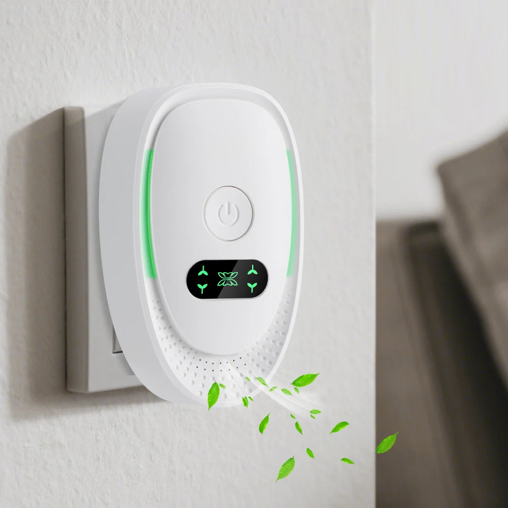 Mini Luftreiniger Plug-In – Negativ-Ionen-Ionisator für Büro, Schlafzimmer & Bad