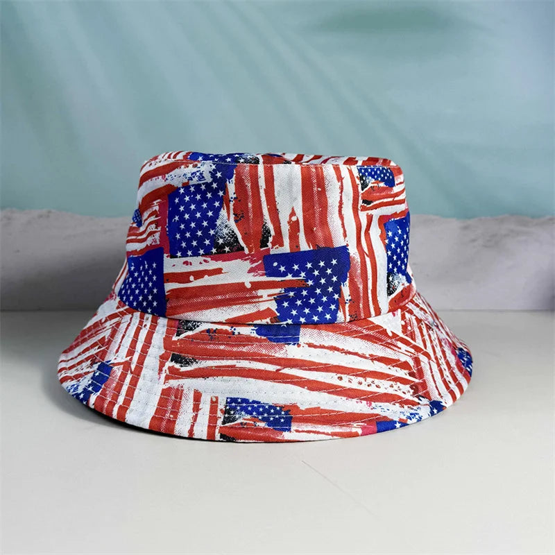 Länderflaggen Bucket Hat – Wendbar, Fußball-Fan & Outdoor