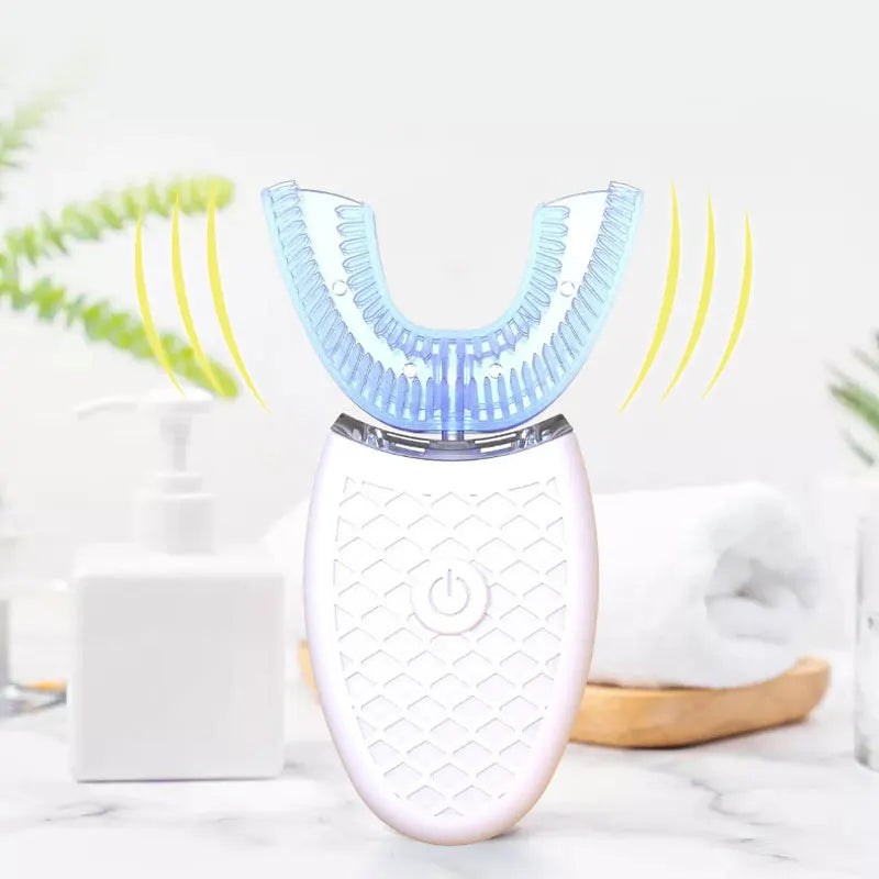 Elektrische Zahnbürste 360° U-Form – Ultraschall & USB