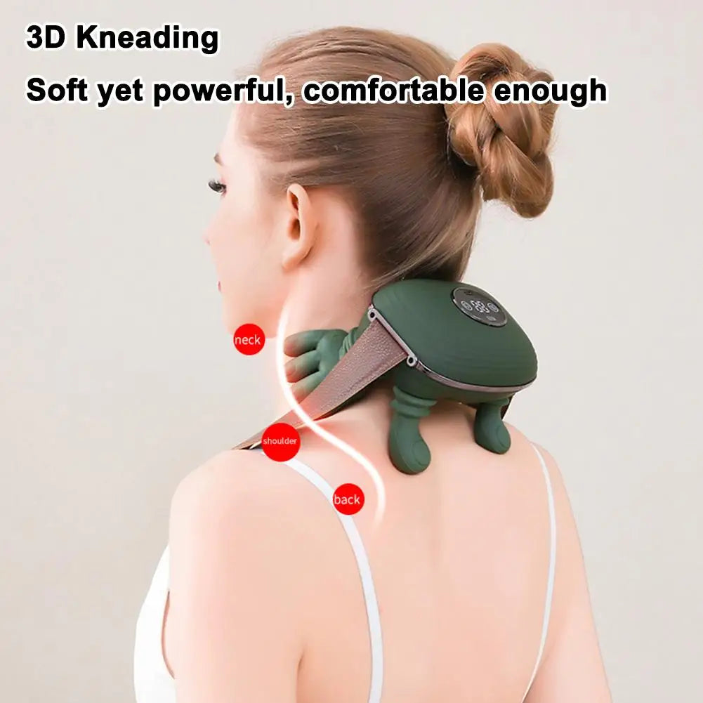 Nacken-Schulter-Massagegerät elektrisch – Knetmassage & Wärme