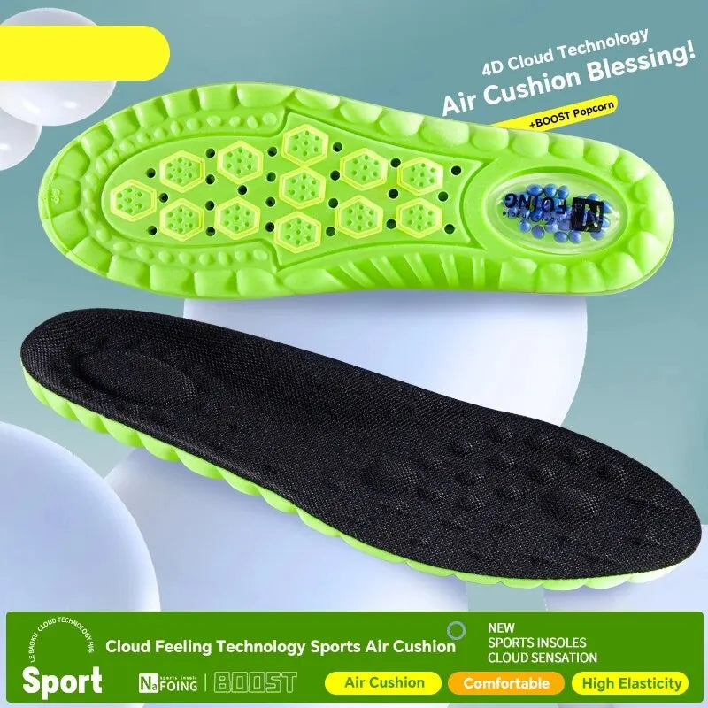 4D Sport-Einlegesohlen Luftkissen – Stoßdämpfung & Komfort