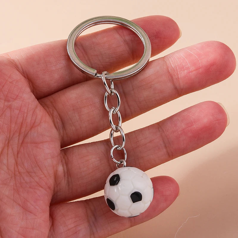 Fußball Schlüsselanhänger 3D – Länderflagge, Tasche & Auto