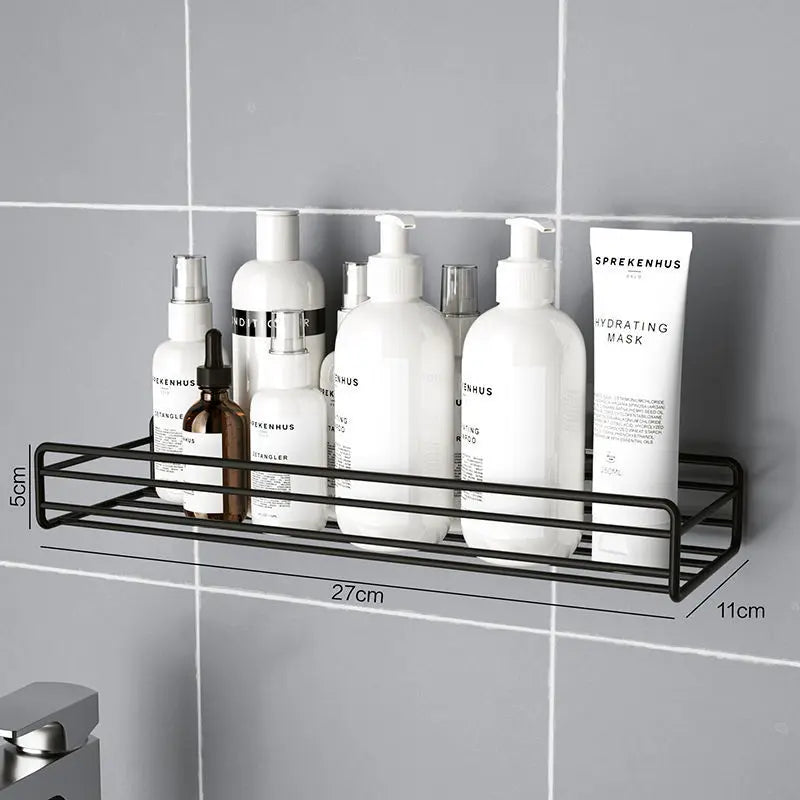 Badezimmer-Organizer Wandregal – Ohne Bohren & multifunktional