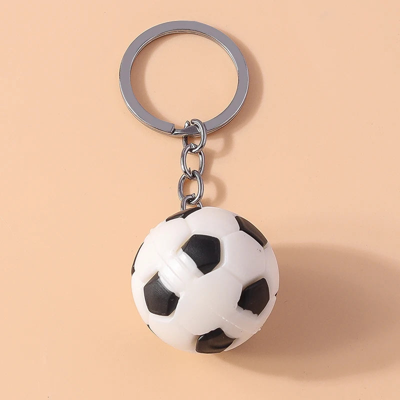 Fußball Schlüsselanhänger 3D – Länderflagge, Tasche & Auto