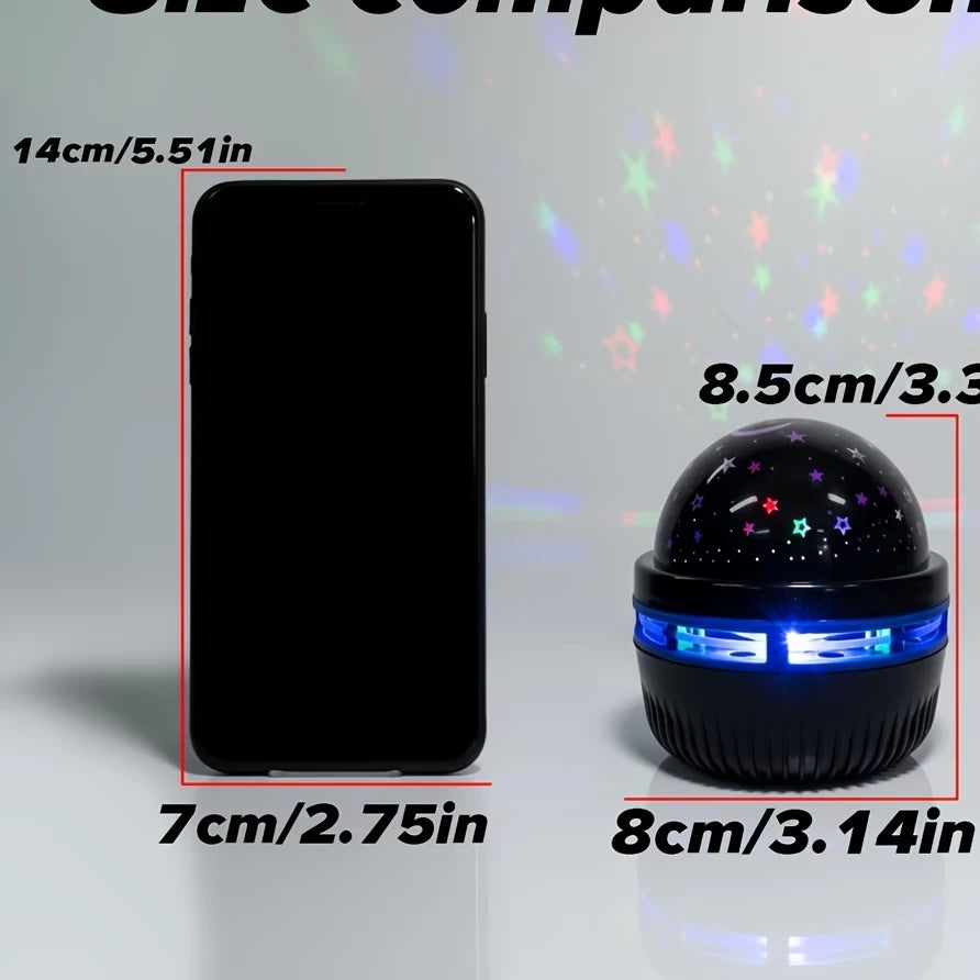 LED Sternenhimmel Projektor – Magic Ball, USB & RGB