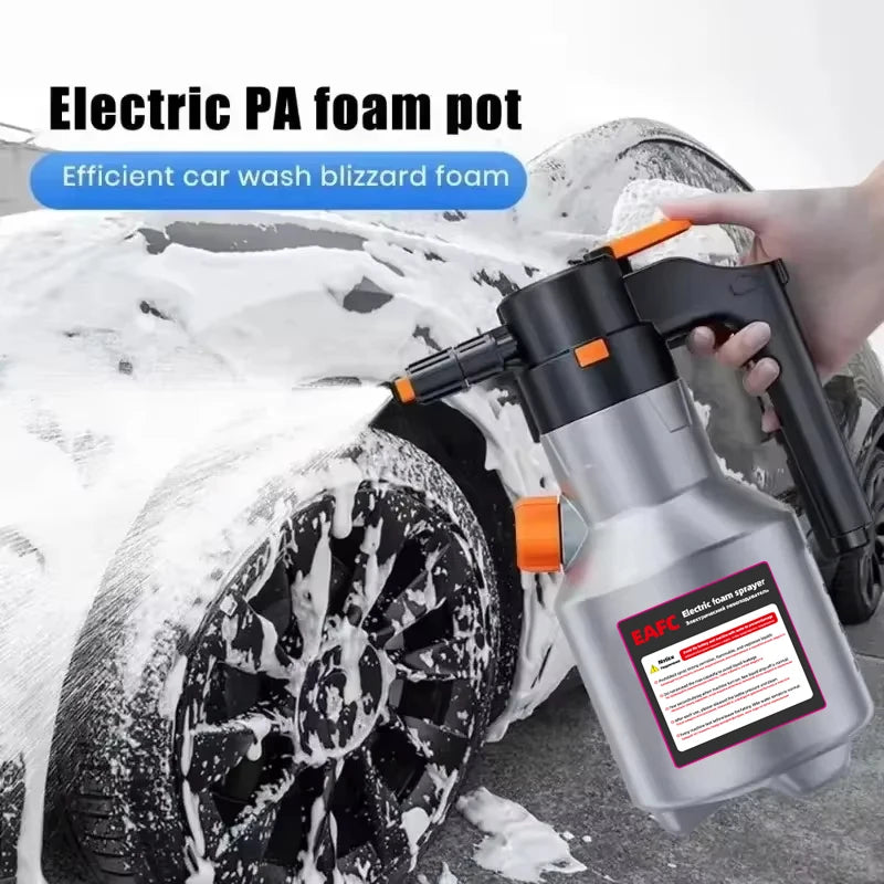 Elektrischer Schaumsprayer – Hochdruck & Schnee-Schaum